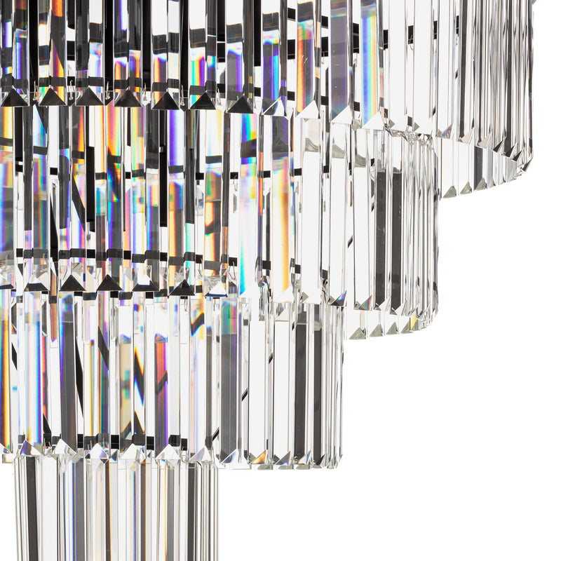 Nowodvorski-Lighting Hängeleuchte Cristal LED Pendelleuchte dimmbar schwarz - 5903139761499
