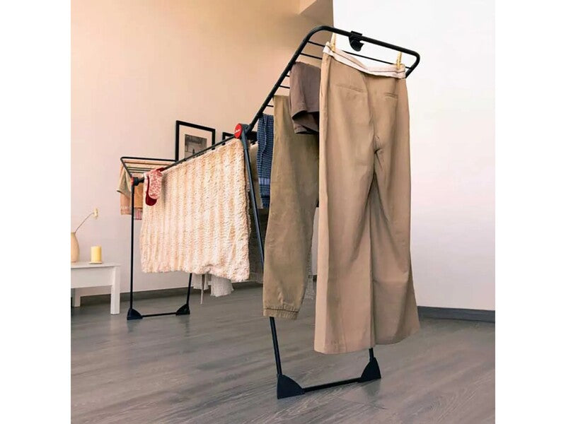 Vileda Wäschetrockner Infinity Flex Ultimate 30m Leinenlänge schwarz 122x50cm - 4023103254954