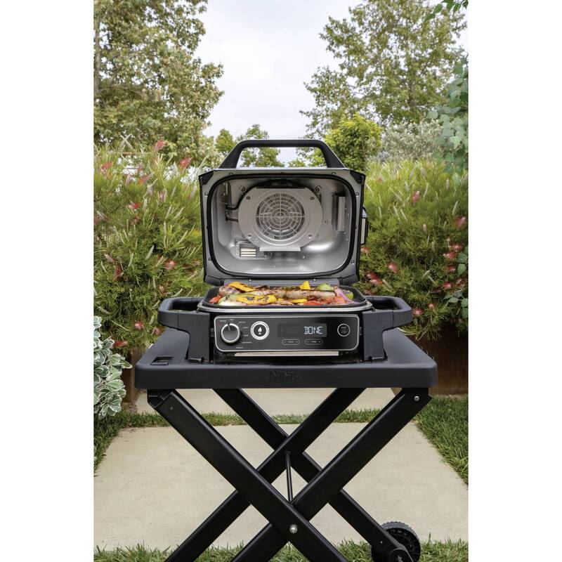 Ninja Grillgestell Stand Grillständer klappbar Schwarz für OG701 OG751 840x570mm - 0622356261586