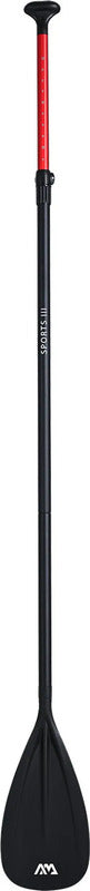 Aqua Marina Stehpaddel Sports 3 Paddel schwarz rot Aluminium verstellbar - 6954521639222