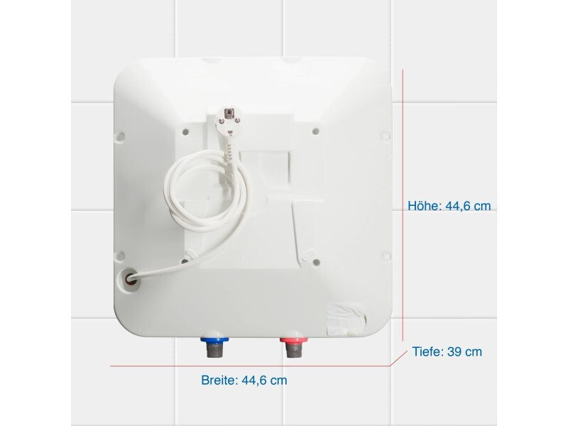 Regent Hängespeicher Warmwasserspeicher REG 30 O 30l Übertischmontage weiß - 5414849553330