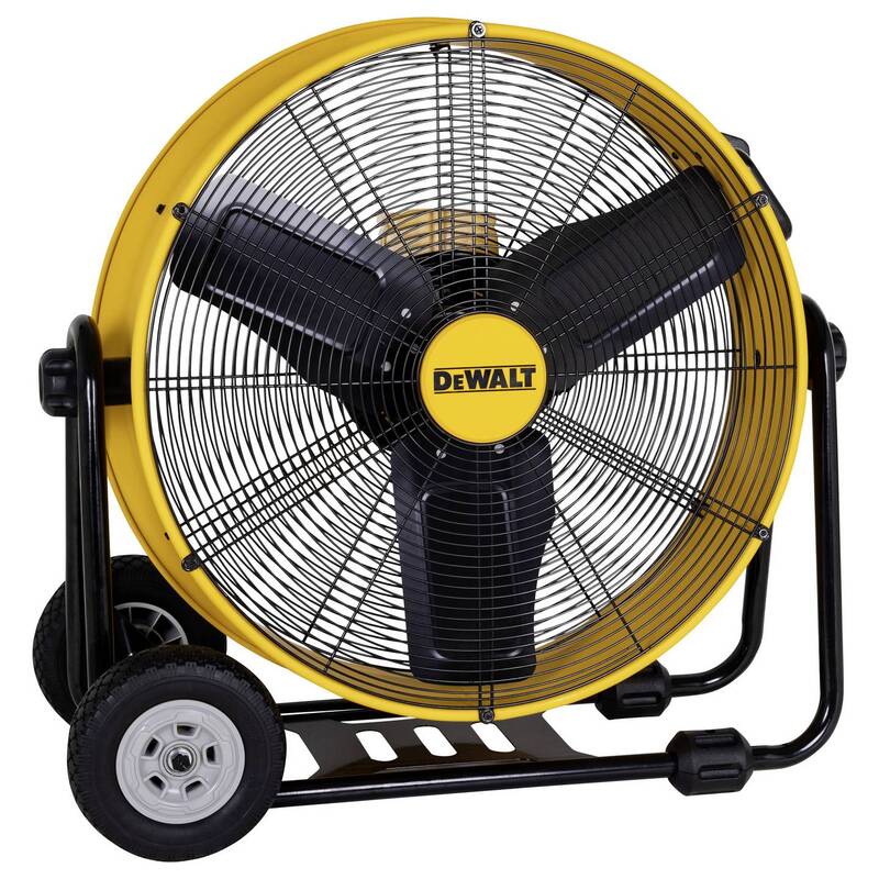 DEWALT DXF2410 Ventilator 61 cm 190 Watt drehbar stufenlose Geschwindigkeit - 6921183000912
