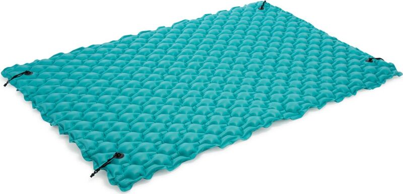 Intex Inflatable 2.90x2.26m Vinyl Giant Floating Pool/Beach Swimming Mat Blue - 6941057407449