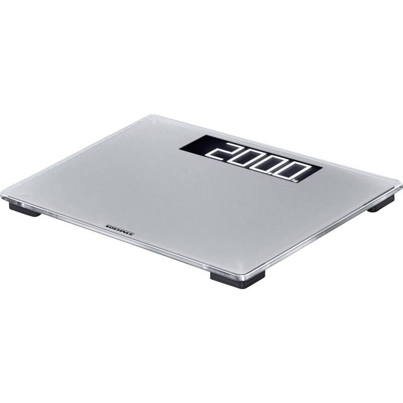 Soehnle Comfort 600 Personenwaage Waage digital Silber Gewichtsanzeige - 4006501638649