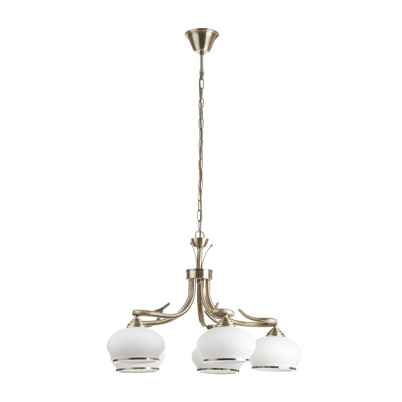 Orion Hängeleuchte Elvira Deckenlampe Deko-Deckenlampe Pendelleuchte E27 5-flg - 9003090230501