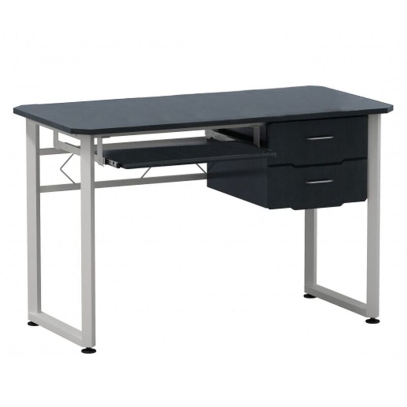 WORKFLOW 120x60cm Schreibtisch Bürotisch Computertisch Büro-Tisch Graphit W708 - 4251084641696