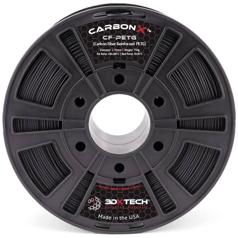 3D XTech Filament ESD PETG Schwarz leitfähig 3D-Drucker Material 2,8 mm 750g103 - 4260395365498