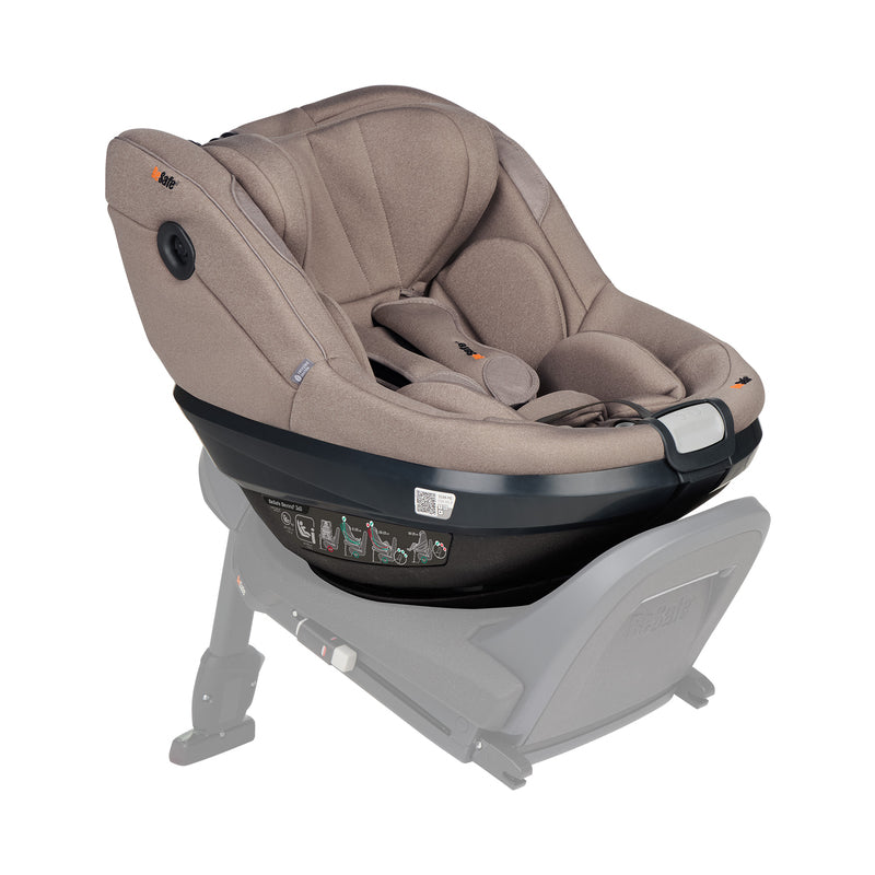 BeSafe Kindersitz Beyond² 360 Drehfunktion Autositzgruppe 0+/1 beige 76-125cm - 7072754026721
