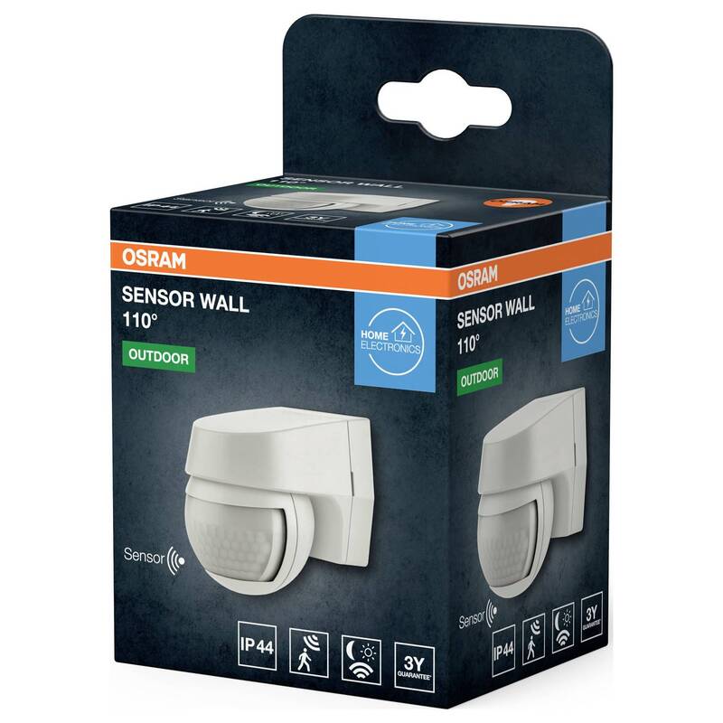 OSRAM HOMELIGHTING SENSOR WALL 110DEG IP44 WT 4099854454134 LED Außenlampe - 4099854454134