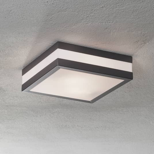 Brilliant Außendeckenleuchte Außendeckenlampe Lampe Leuchte Matteo 2 x E27 IP44 - 4004353190063