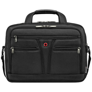 B-Ware Wenger Notebook Tasche BC Refresh schwarz 40,6cm aus recyceltem PET für 14 Zoll