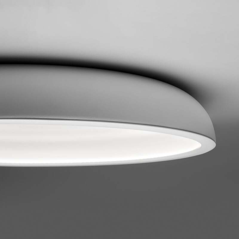 Stilnovo Deckenleuchte Reflexio LED Lampe dimmbar Leuchte warmweiß Ø 46 cm weiß - 8056534974180