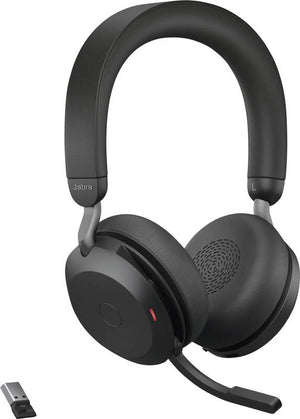 C-Ware Jabra Evolve2 75 Telefon On Ear Headset Bluetooth kabelgebunden Stereo Schwarz