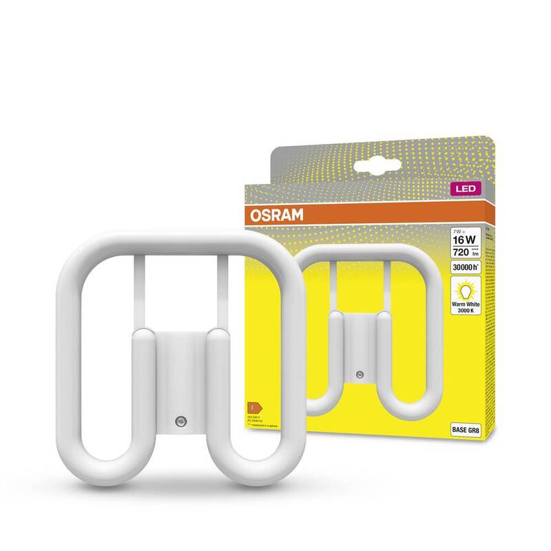 OSRAM Dulux-SQ LED GR8 7W Warmweiß 720lm Ø134mm Lebensdauer 30000h - 4058075822894