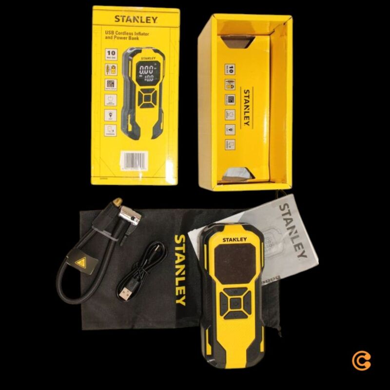 STANLEY Akku-Kompressor SXIF0101 10 Bar Handkompressor Powerbank Funktion 580g - 6921183004569
