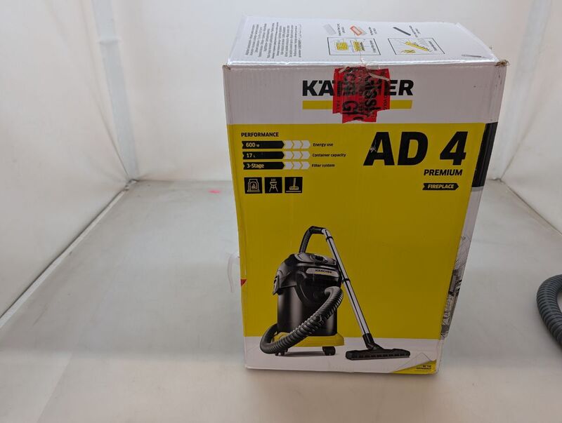 Kärcher Home & Garden Aschesauger AD 4 Premium 600W halbautomatische - 4054278242064