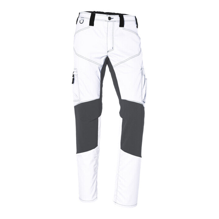 Kübler Arbeitshose Bundhose ACTIVIQ Hose weiß anthrazit Größe 98 - 4053813566634