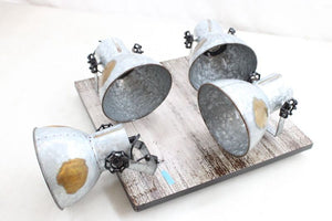 Eglo Deckenleuchte Lampe Barnstaple Industrielook 4-flg Wohnzimmer Beleuchtung