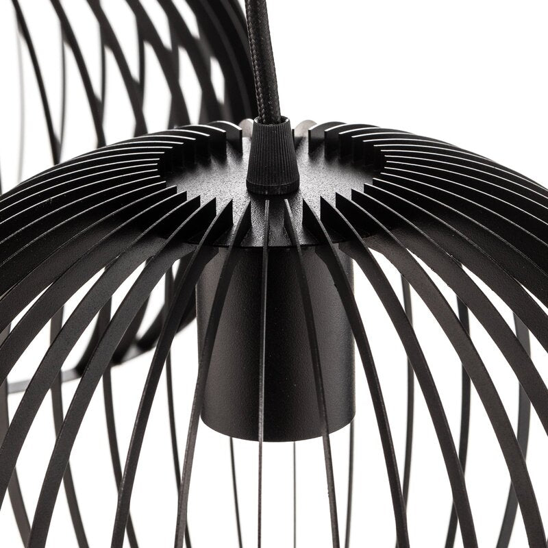 Euluna Hängeleuchte Larus schwarz Stahl LED Hängelampe Deckenlampe Lampe E2631 - 5907623620477