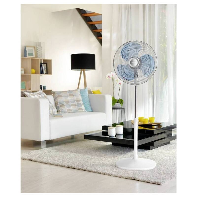 Rowenta Standventilator Oszillierend Höhenverstellbar 3300m³/h 40cm Lüfter - 3121044106231