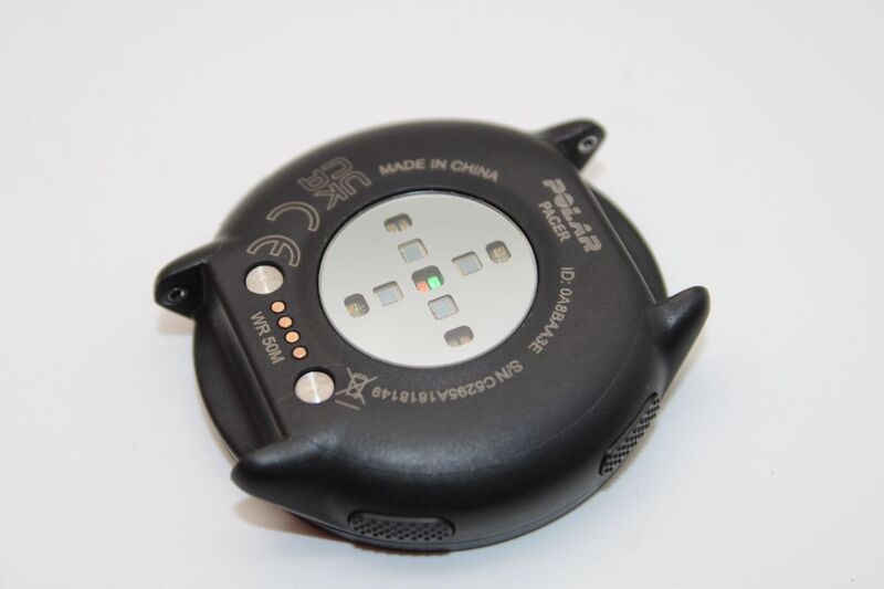 Polar GPS-Laufuhr Pacer Sportuhr Fitnessuhr schwarz S/L wasserdicht 5 ATM - 0725882060446