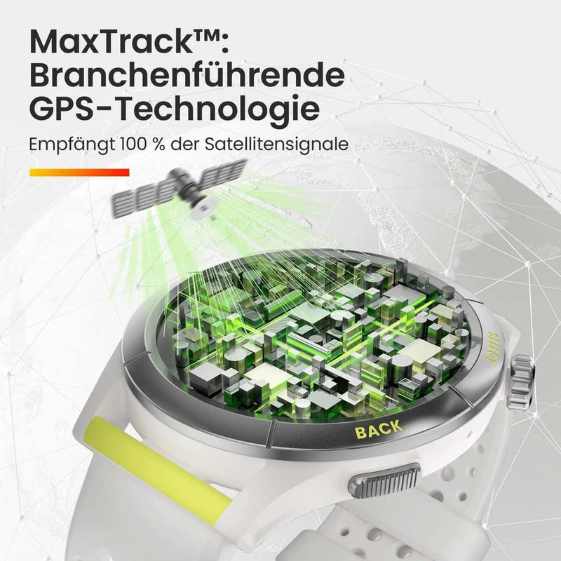 Amazfit Cheetah Smartwatch Sportuhr mit GPS und KI-Coach in Grau 46,7mm 1 Stück - 6972596106708
