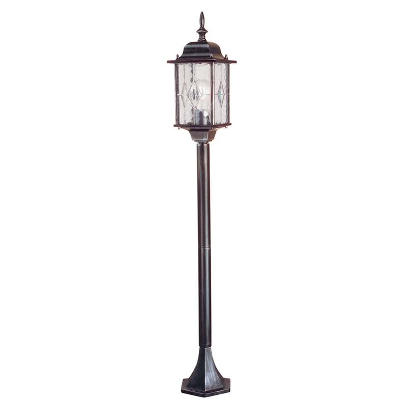 Elstead Wegeleuchte Gartenleuchte Wexford WX4 LED Pollerleuchte schwarz 123,5cm - 5024005432807