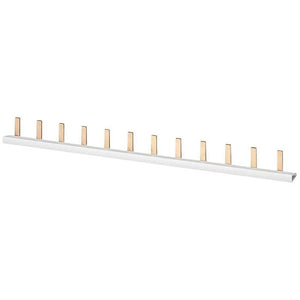 5x B-Ware Siemens Stiftsammelschiene Phasenschiene Stromschiene Weiß 10 mm² 5 STÜCK