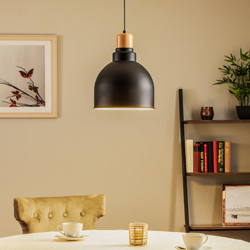 Avonni Hängeleuchte AV-4100-A2-BSY-30 mit Holzdetail Lampe Leuchte Spot Licht - 8698957121187