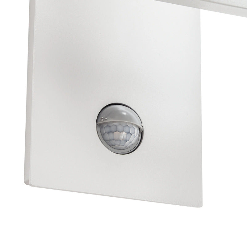 Ferda Außenwandlampe Wandleuchte Sensor E27 IP44 hellgrau Gartenlampe Leuchte - 4255830906985