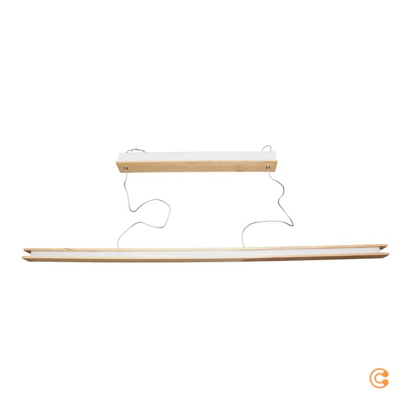 Nordlux LED-Hängeleuchte Ilgas Holz Metall 3.000 K dimmbar 1800 lm 115 cm - 5704924018336