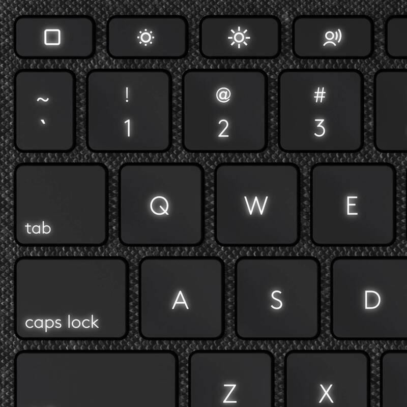 Logitech Combo Touch Keyboard Case for iPad in Oxford Grey - 5099206107601