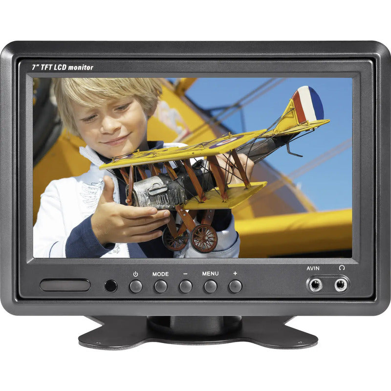 Renkforce T-701B Auto LCD-Monitor 7" Kopfstütze Car-HiFi Entertainment Audio - 4016138750737