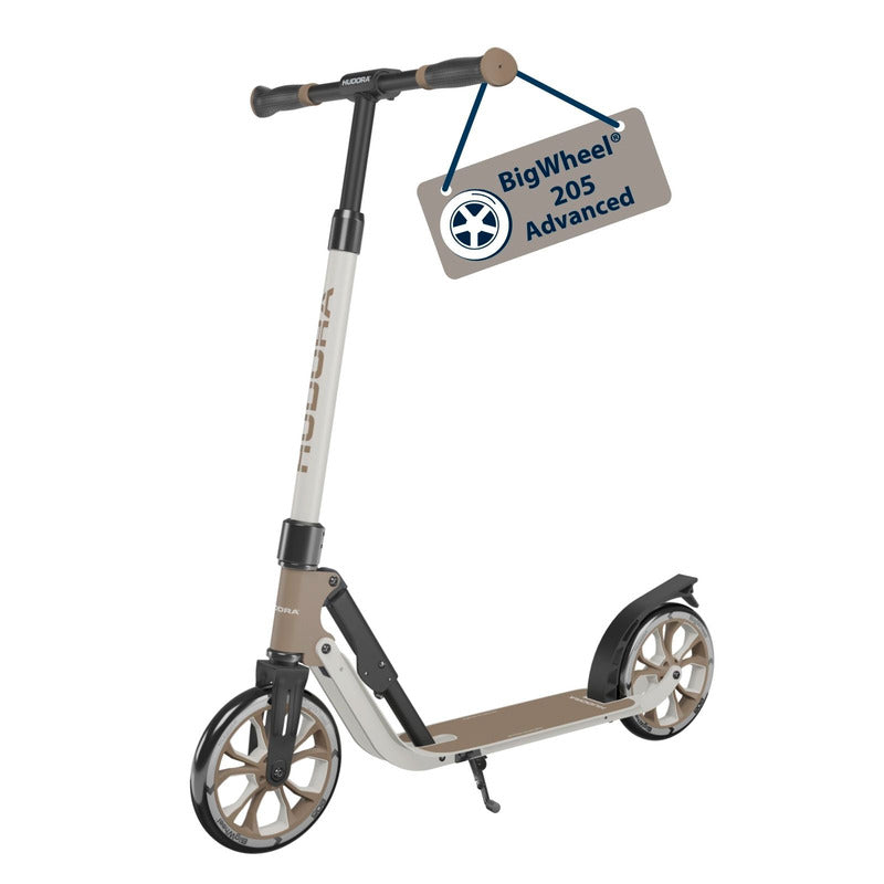 HUDORA BigWheel 205 Advanced Scooter faltbar 100kg max. für Kinder ab 4 Jahre... - 4005998141625