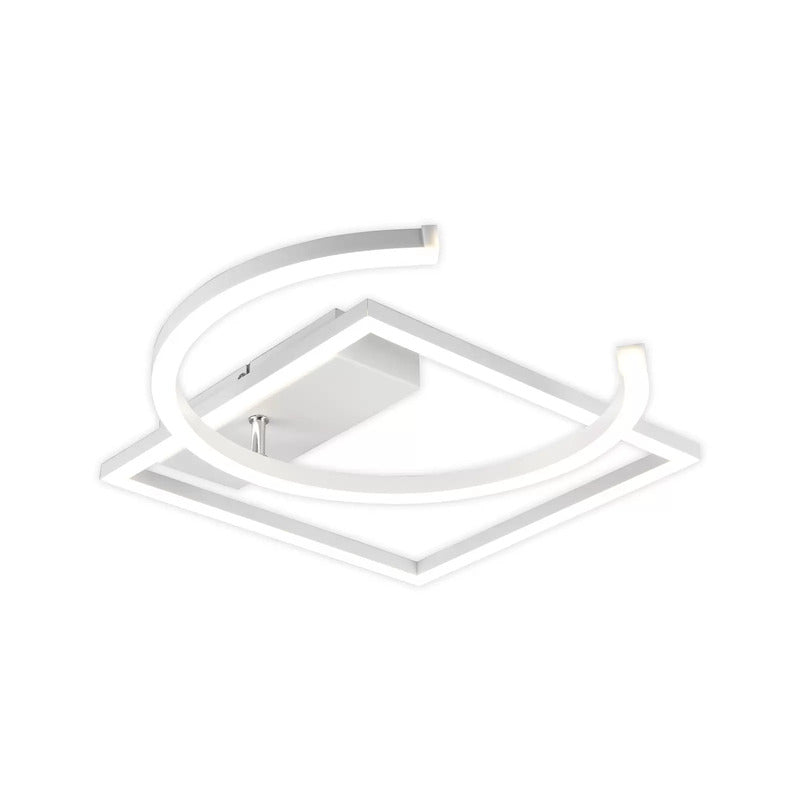 Lindby LED Deckenleuchte Coljana dimmbar Fernbedienung Deckenlampe Lampe Alu - 4251911721003