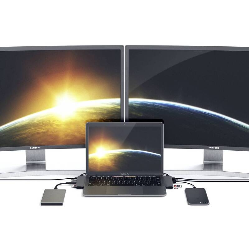 Satechi USB-C Dockingstation Hub ST-CMBPM MacBook Pro Anschluss Laptop - 0879961006891