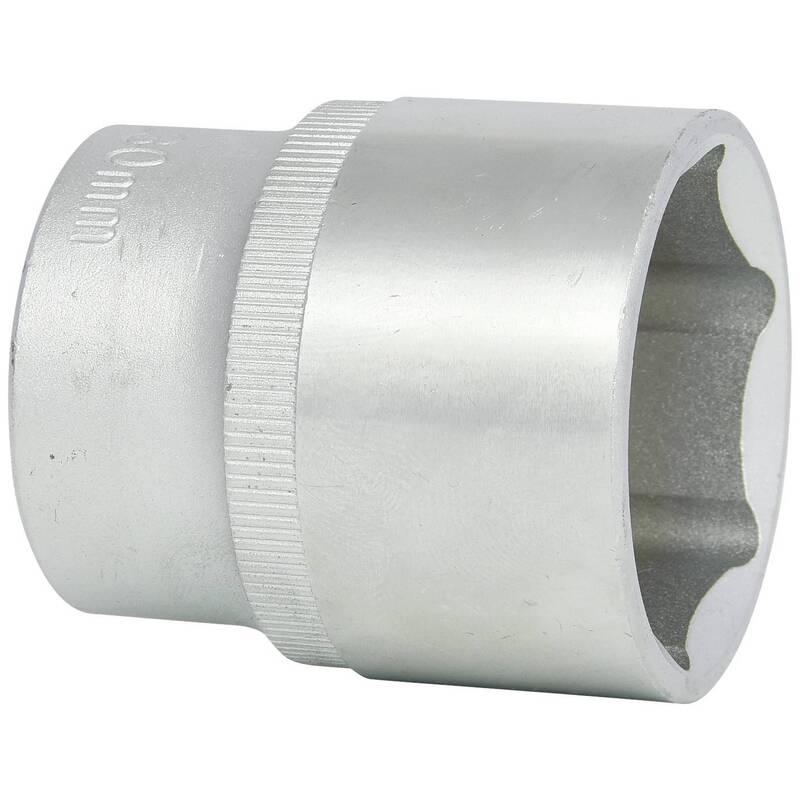 KS Tools Stecknuss 30mm Chrom-Vanadium Stahl Werkzeug Handwerkzeug 44mm lang - 4042146152645