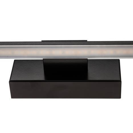 Miroir Wandleuchte Wandlampe LED Leuchte schwarz warmweiß Aluminium Kunstst249 - 5903148515090