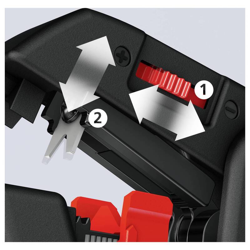 Knipex Abmantelungszange Kabelzange 0,2 bis 6 mm² 10 bis 24 AWG 180mm - 4003773054573