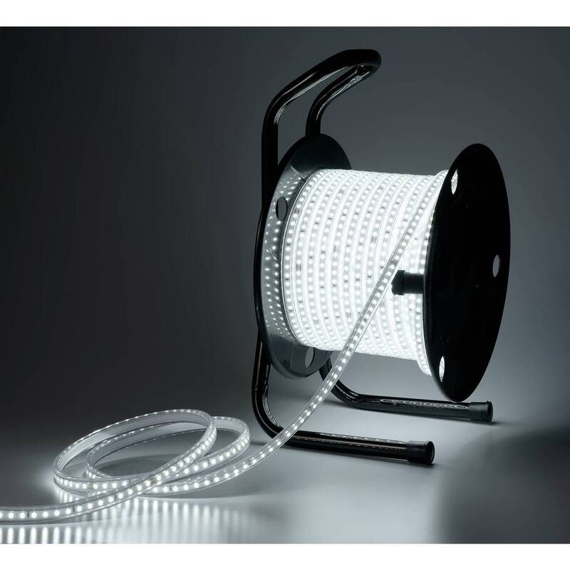 Sygonix LED STRIP KABELROLLE 25 M LED Streifen Band Licht kaltweiß durchsichtig - 4064161398037