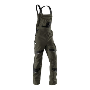 B-Ware Kübler Latzhose ActiviQ 3250 oliv schwarz Größe 56 ergonomisch mit Taschen