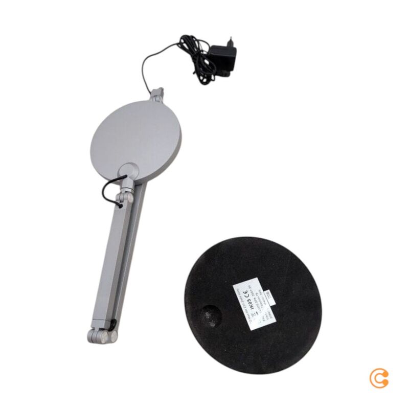 FABAS LUCE Tischleuchte Regina LED dimmbar Touchdimmer warmweiß 80cm alu 1000lm - 8019282510826