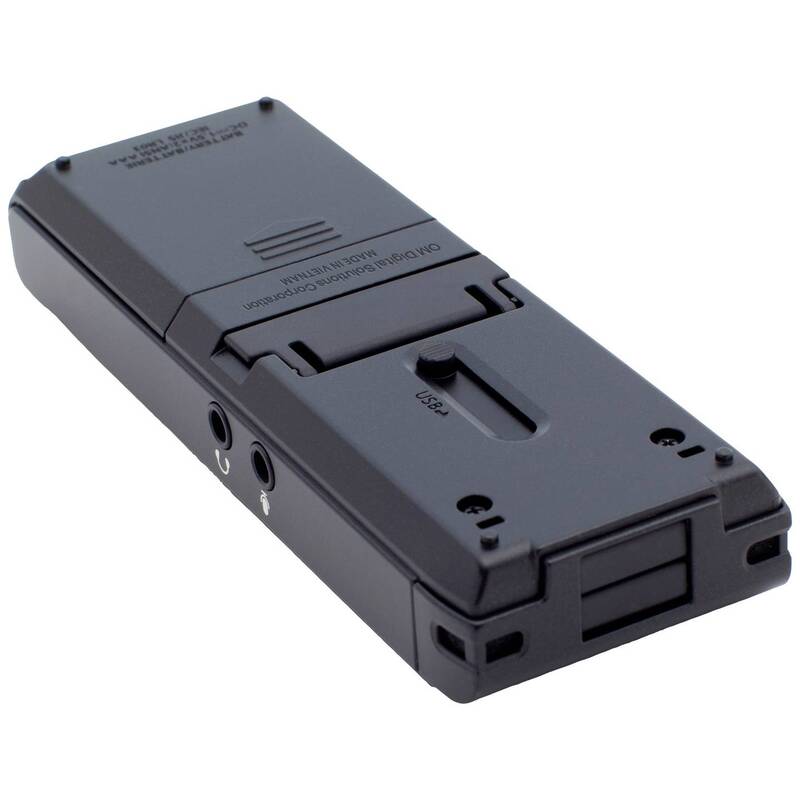 OM System Diktiergerät WS-883 Aufnahmegerät 2080 Minuten Schwarz 4GB USB - 4545350055912