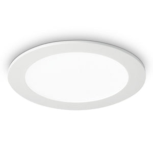 B-Ware Groove LED Einbauleuchte Deckeneinbauleuchte Deckenleuchte rund weiss Aluminium