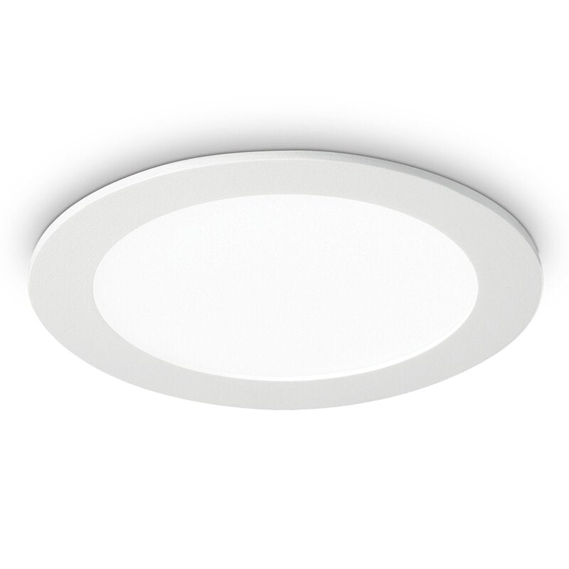 Groove LED Einbauleuchte Deckeneinbauleuchte Deckenleuchte rund weiss Aluminium - 8021696124018