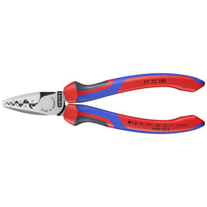 B-Ware Knipex Crimpzange 97 72 180 für Aderendhülsen 0,25-16 mm² 180 mm
