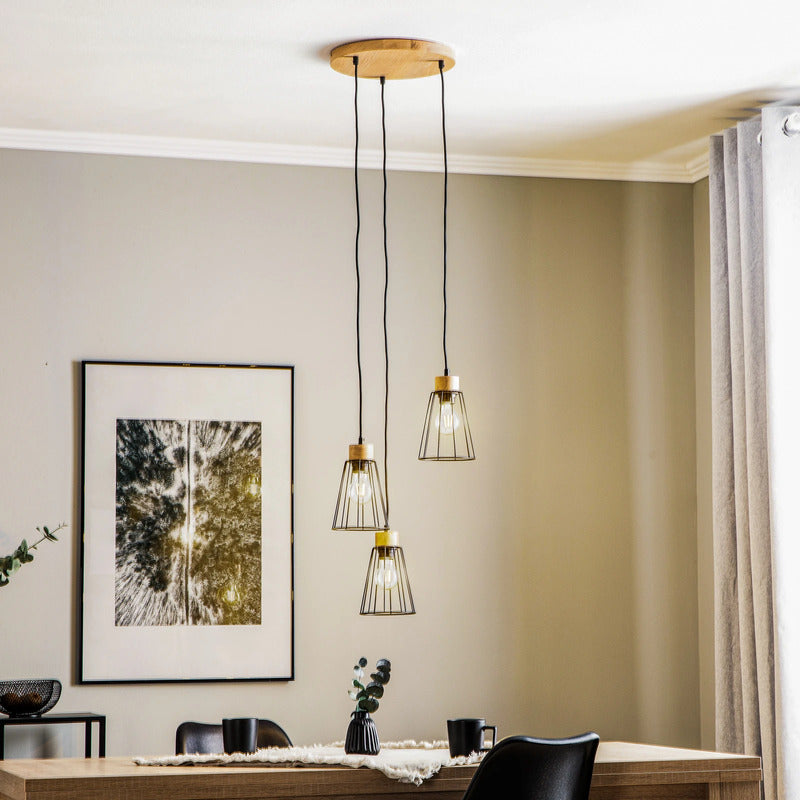 Envostar Dorvi Hängeleuchte Pendelleuchte Lampe 3-flg Rondell SIEHE TEXT/FOTO - 5903839989599
