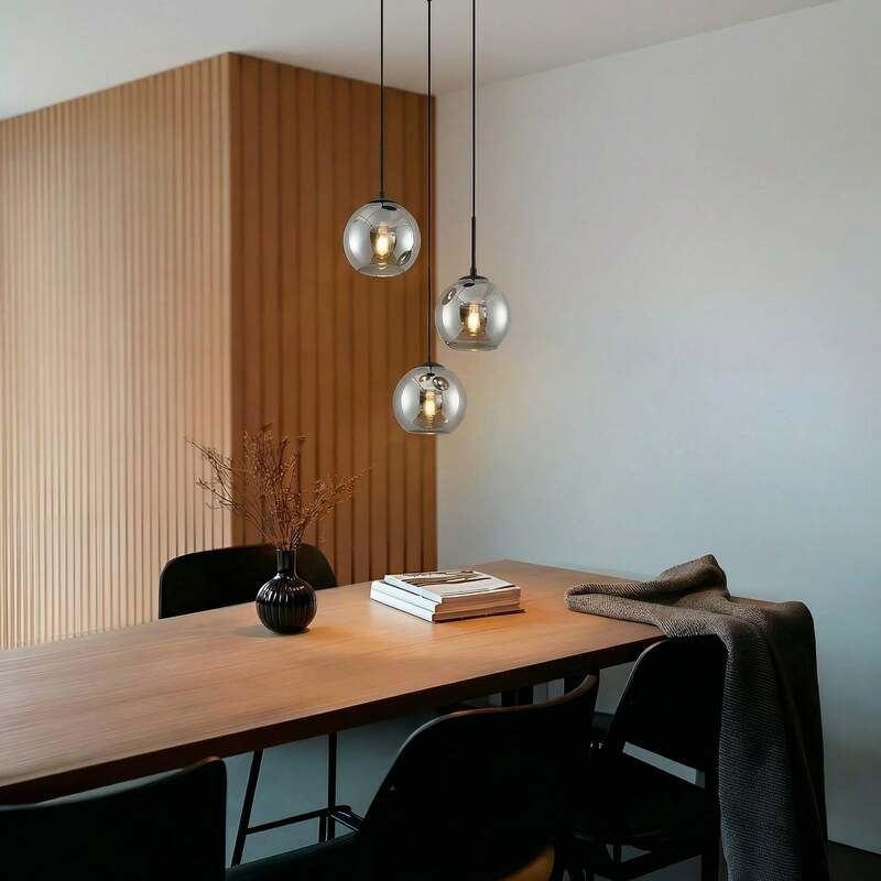 Lindby Hängelampe Hängeleuchte Jurian LED Pendelleuchte Lampe dimmbar schwarz - 4251911727869