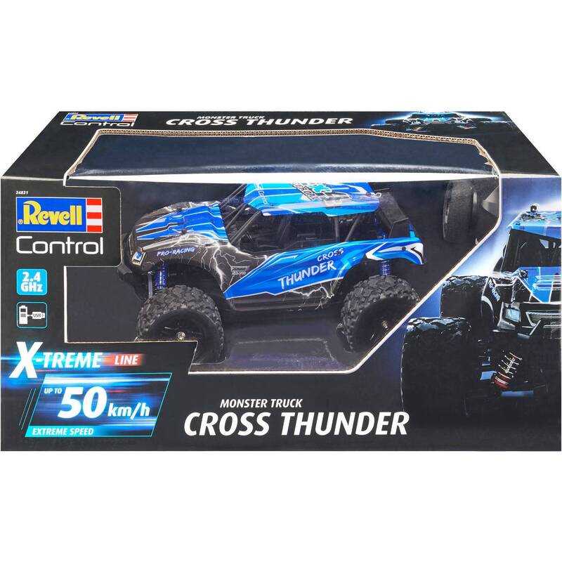 Revell Control 24831 X-Treme Cross Thunder RC Einsteiger Modellauto Elektro Bugg - 4009803248318