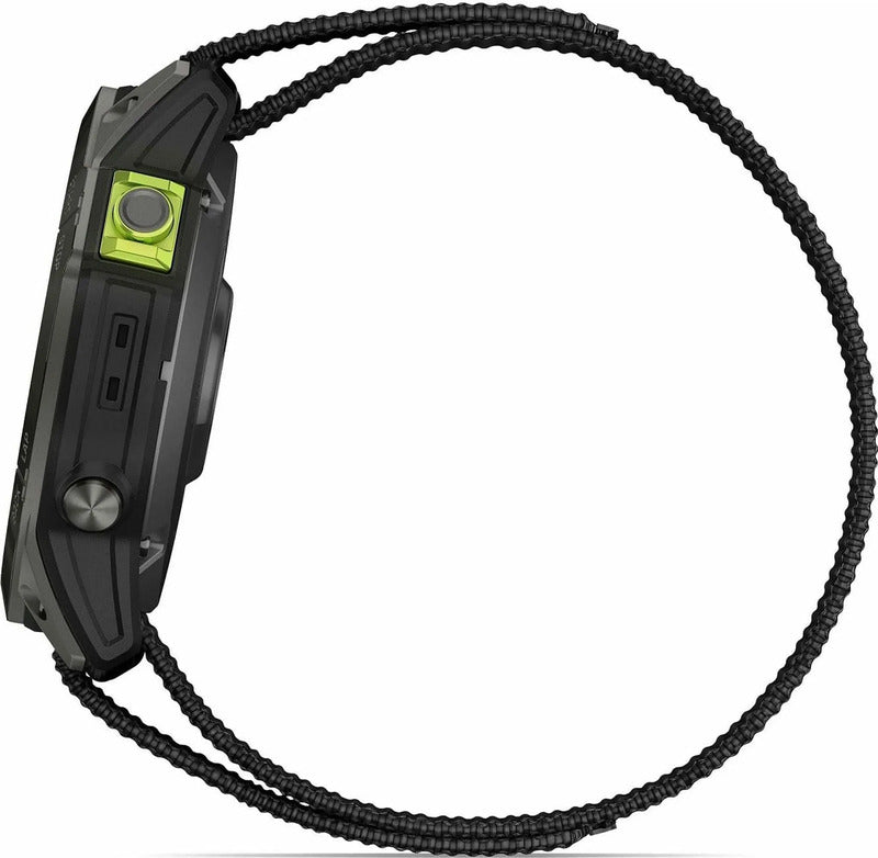Garmin Sportuhr Smartwatch Uhr Enduro 2 Sapphire Solar DLC Titan Schwarz Onesize - 0753759296650